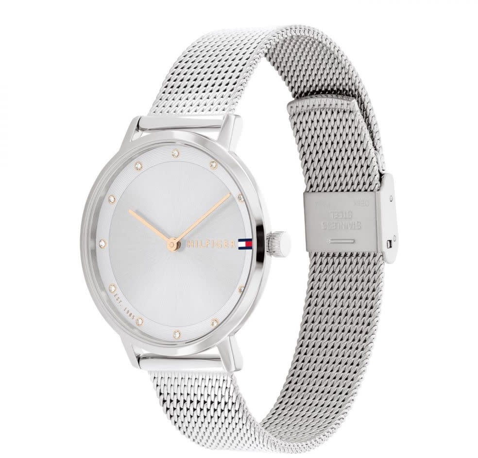 Tommy Hilfiger Tommy Hilfiger TH1782665 Horloge Dames Zilverkleurig 34mm Zilver