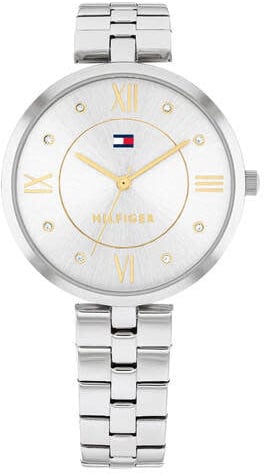 Tommy Hilfiger Tommy Hilfiger TH1782683 Horloge Dames Zilverkleurig 40mm Zilver