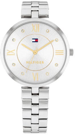 Tommy Hilfiger Tommy Hilfiger TH1782683 Horloge Dames Zilverkleurig 40mm Zilver