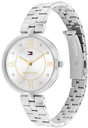 Tommy Hilfiger Tommy Hilfiger TH1782683 Horloge Dames Zilverkleurig 40mm Zilver