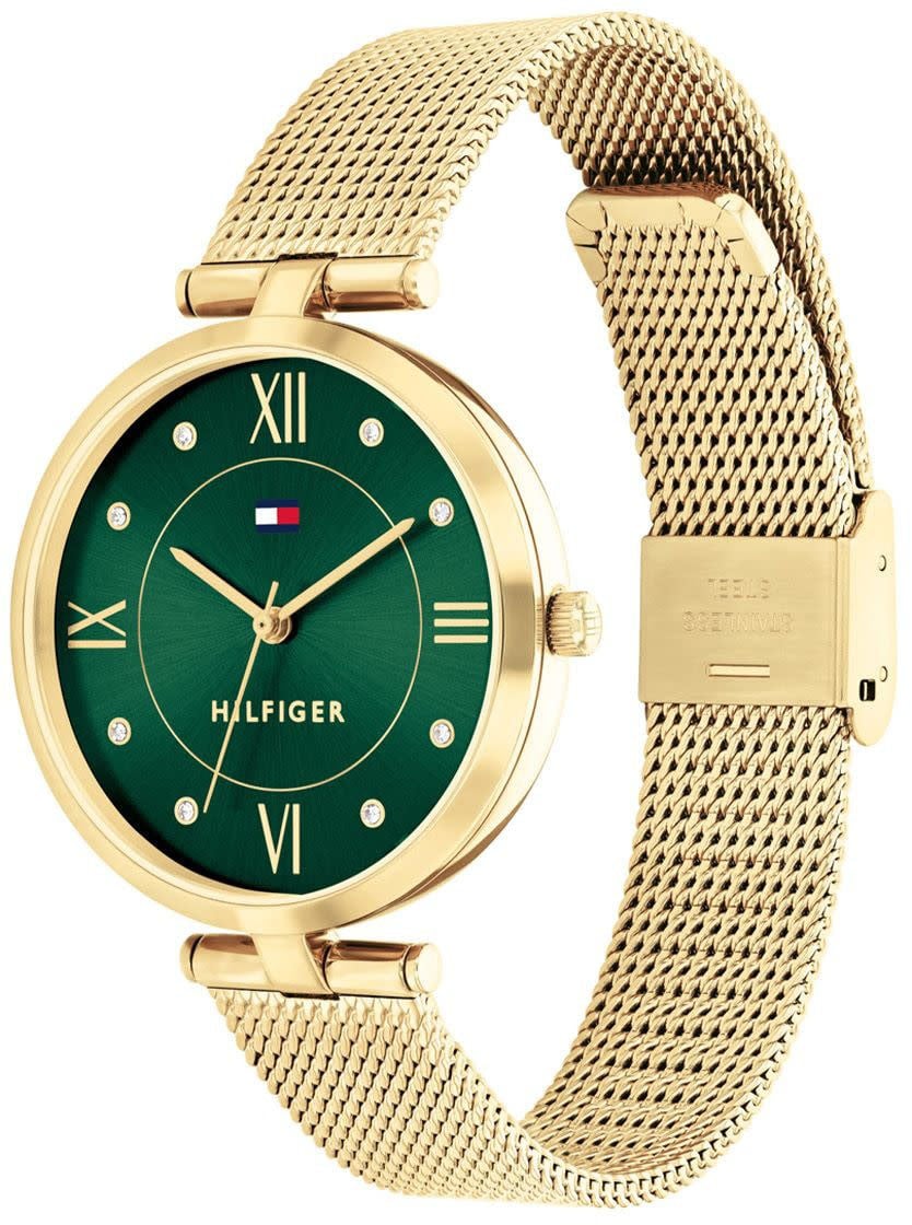 Tommy Hilfiger TH1782711 Horloge Dames Goudkleurig 34mm Goud