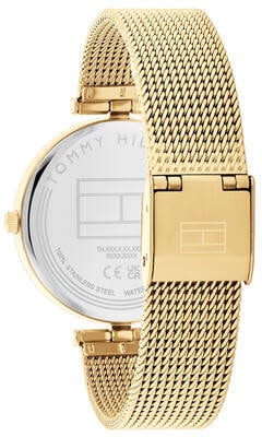 Tommy Hilfiger Tommy Hilfiger TH1782711 Horloge Dames Goudkleurig 34mm Goud