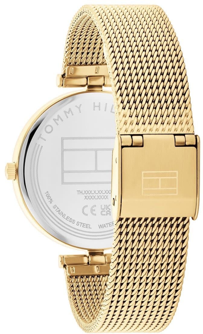 Tommy Hilfiger TH1782711 Horloge Dames Goudkleurig 34mm Goud