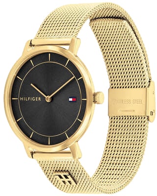 Tommy Hilfiger Tommy Hilfiger TH1782739 Horloge Dames Goudkleurig 35mm Goud