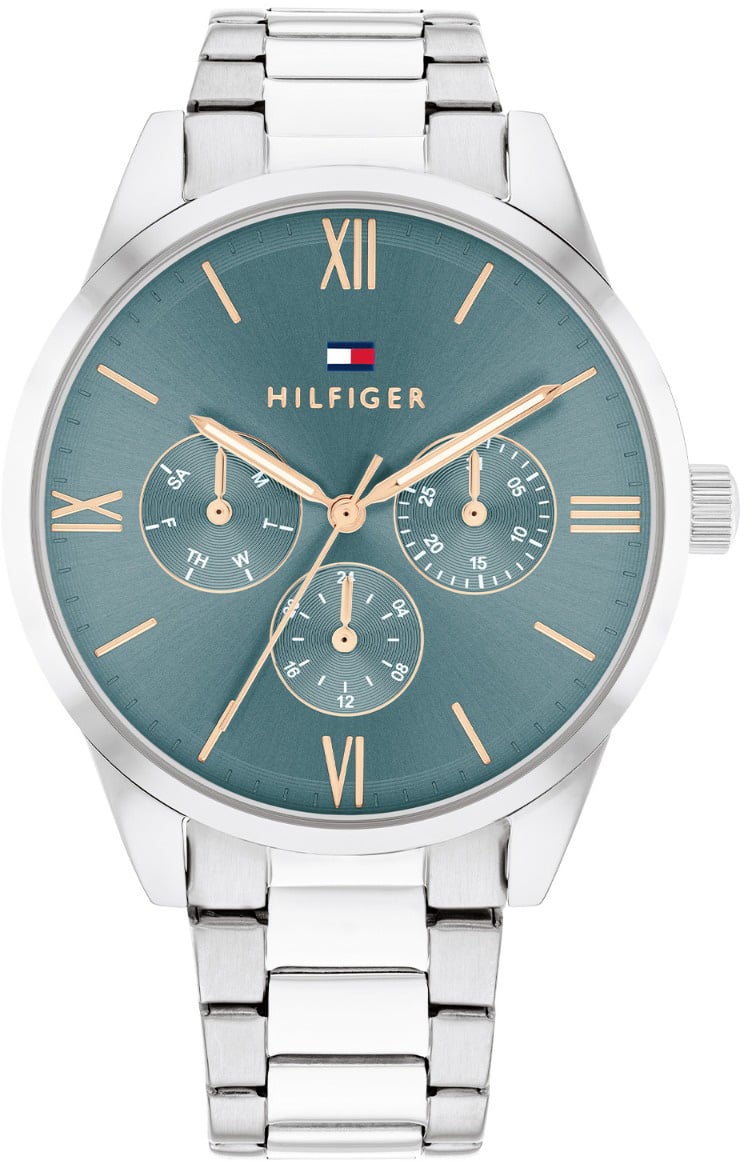 Tommy Hilfiger Tommy Hilfiger TH1782745 Horloge Dames Zilverkleurig 38mm Zilver