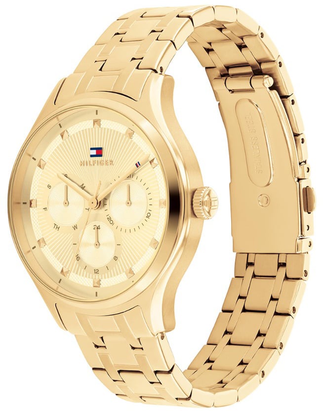 Tommy Hilfiger Tommy Hilfiger TH1782751 Horloge Dames Goudkleurig 38mm Goud