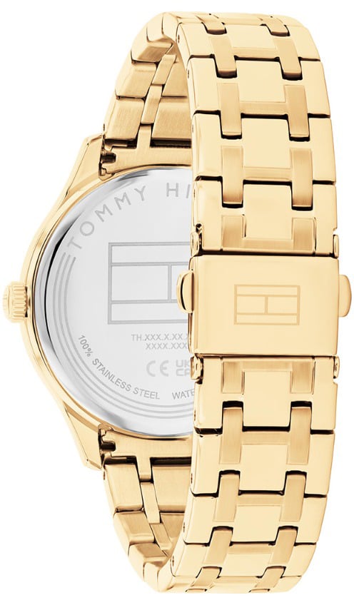 Tommy Hilfiger Tommy Hilfiger TH1782751 Horloge Dames Goudkleurig 38mm Goud