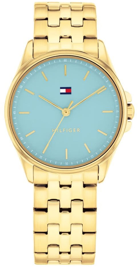 Tommy Hilfiger Tommy Hilfiger TH1782776 Horloge Dames Goudkleurig 30mm Roze