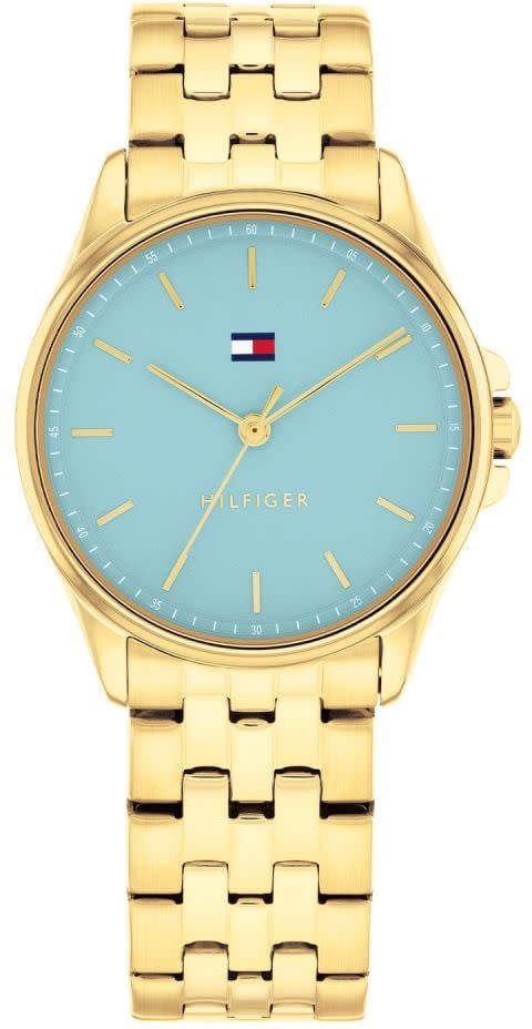 Tommy Hilfiger Tommy Hilfiger TH1782776 Horloge Dames Goudkleurig 30mm Roze