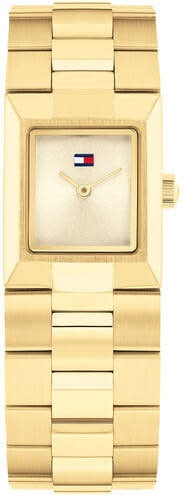 Tommy Hilfiger Tommy Hilfiger TH1782787 Horloge Dames Zilverkleurig 20x25mm Goud