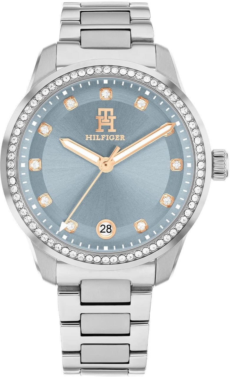 Tommy Hilfiger Tommy Hilfiger TH1782795 Horloge Dames Zilverkleurig 36mm Zilver