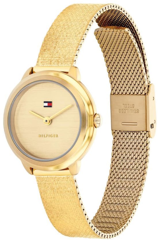 Tommy Hilfiger Tommy Hilfiger TH1782811 Horloge Dames Goudkleurig 26mm Goud