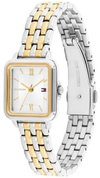 Tommy Hilfiger Tommy Hilfiger TH1782861 Horloge Dames Bicolor 24x22,5mm Zilver