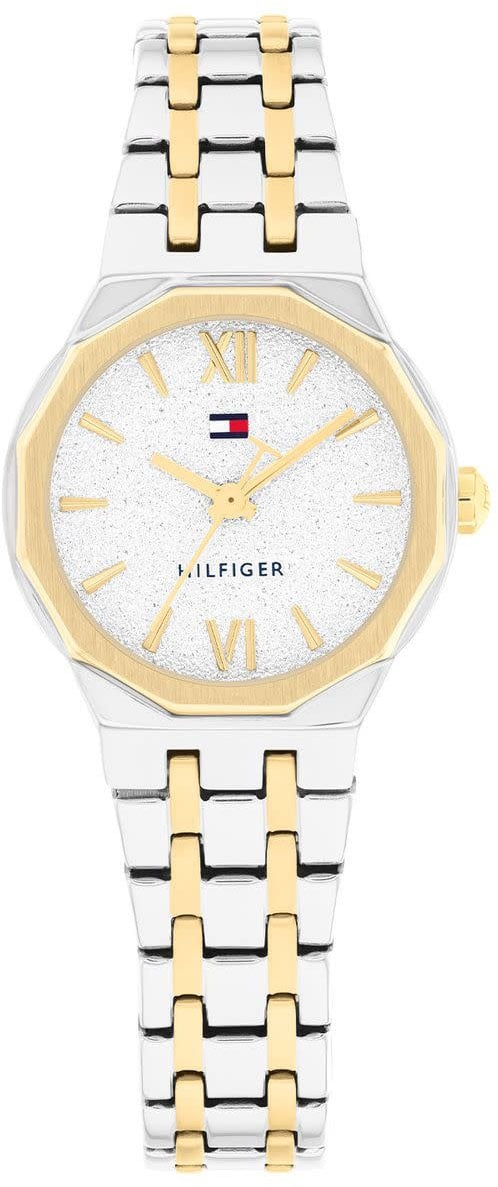 Tommy Hilfiger Tommy Hilfiger TH1782888 Horloge Dames Bicolor 25mm Zilver