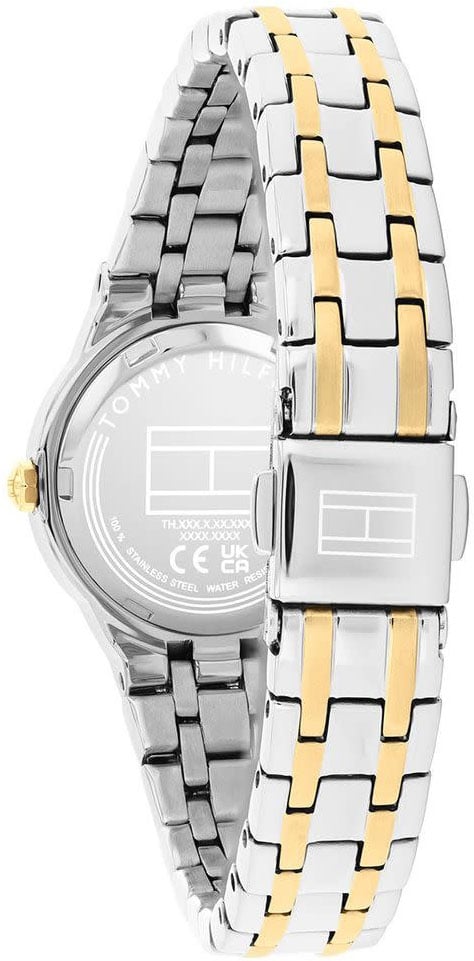 Tommy Hilfiger Tommy Hilfiger TH1782888 Horloge Dames Bicolor 25mm Zilver