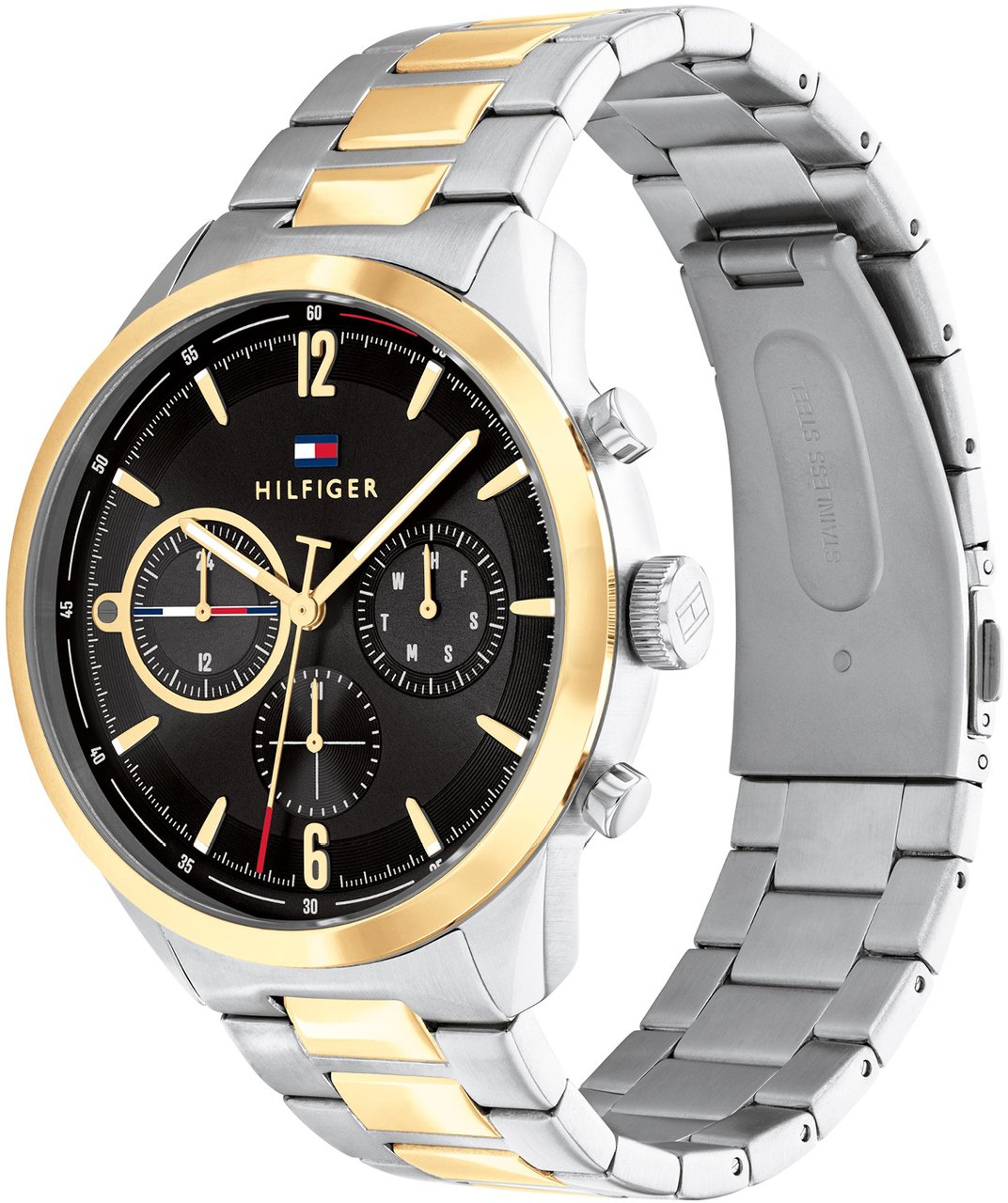 Tommy Hilfiger TH Matthew hrn stl tt 44mm Zilver
