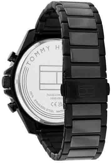 Tommy Hilfiger Tommy Hilfiger TH1792081 Horloge Heren Zwart 46mm Zwart