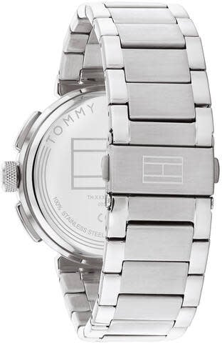 Tommy Hilfiger Tommy Hilfiger TH1792117 Horloge Heren Zilverkleurig 44mm Zilver