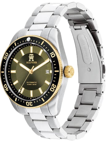 Tommy Hilfiger Tommy Hilfiger TH1792155 Horloge Heren Zilverkleurig Automaat 40mm Zilver