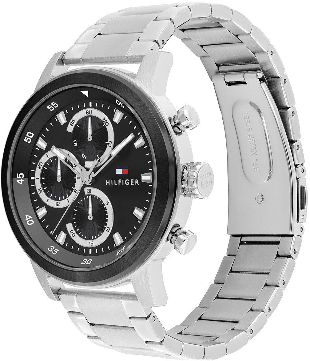 Tommy Hilfiger Tommy Hilfiger TH1792181 Horloge Heren 46mm Zilver