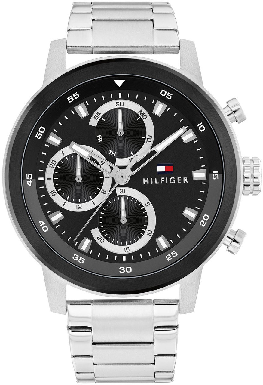 Tommy Hilfiger Tommy Hilfiger TH1792181 Horloge Heren 46mm Zilver