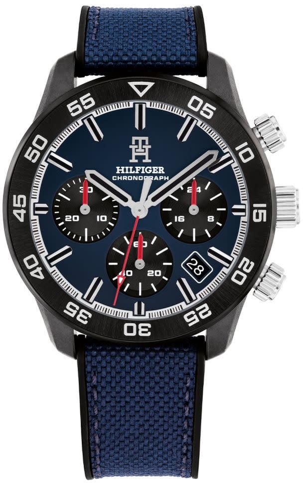 Tommy Hilfiger Tommy Hilfiger TH1792183 Horloge Heren Carbon 42mm Zwart