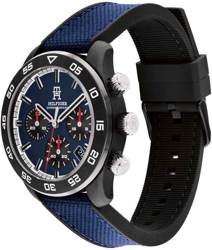 Tommy Hilfiger Tommy Hilfiger TH1792183 Horloge Heren Carbon 42mm Zwart