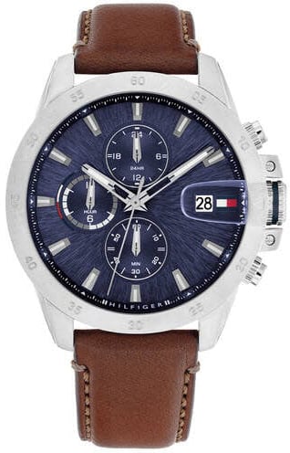 Tommy Hilfiger Tommy Hilfiger TH1792195 Horloge Heren 43mm Zilver