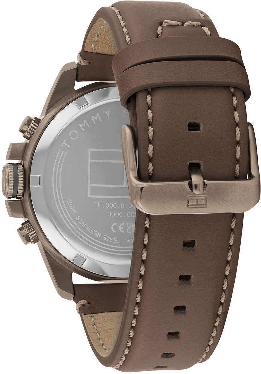 Tommy Hilfiger Tommy Hilfiger TH1792196 Horloge Heren 43mm Bruin