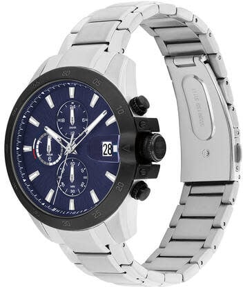 Tommy Hilfiger Tommy Hilfiger TH1792198 Horloge Heren 43mm Zilver