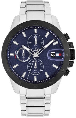 Tommy Hilfiger Tommy Hilfiger TH1792198 Horloge Heren 43mm Zilver