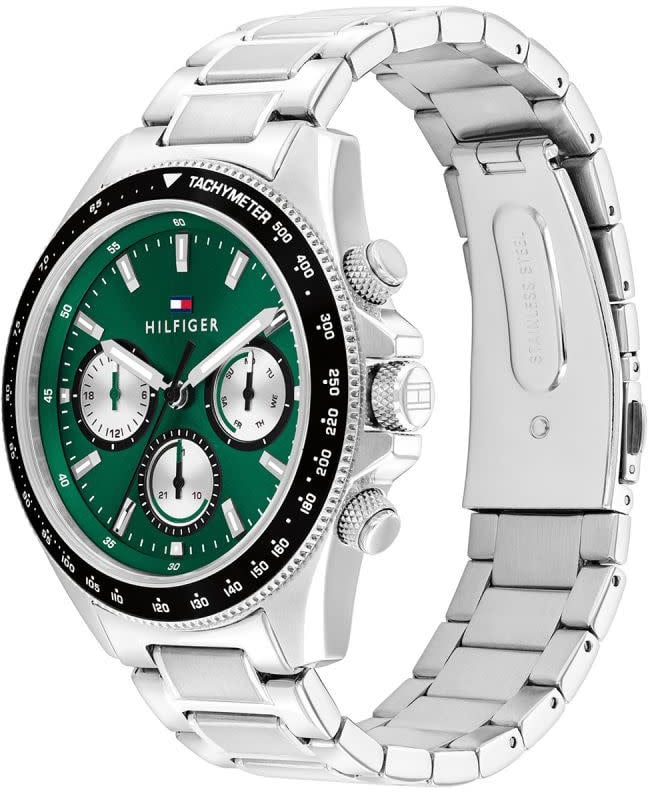 Tommy Hilfiger Tommy Hilfiger TH1792211 Horloge Heren Staal 44mm Zilver