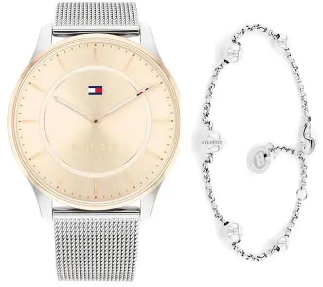 Tommy Hilfiger Tommy Hilfiger TH2770021 Giftset Jessi Dameshorloge 40mm Zilver