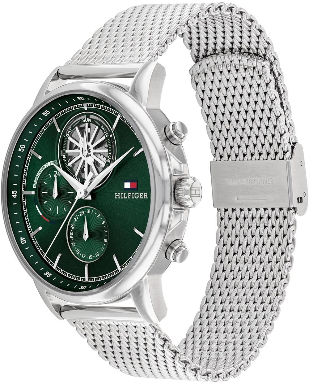 Tommy Hilfiger - Horloge - Groen Divers