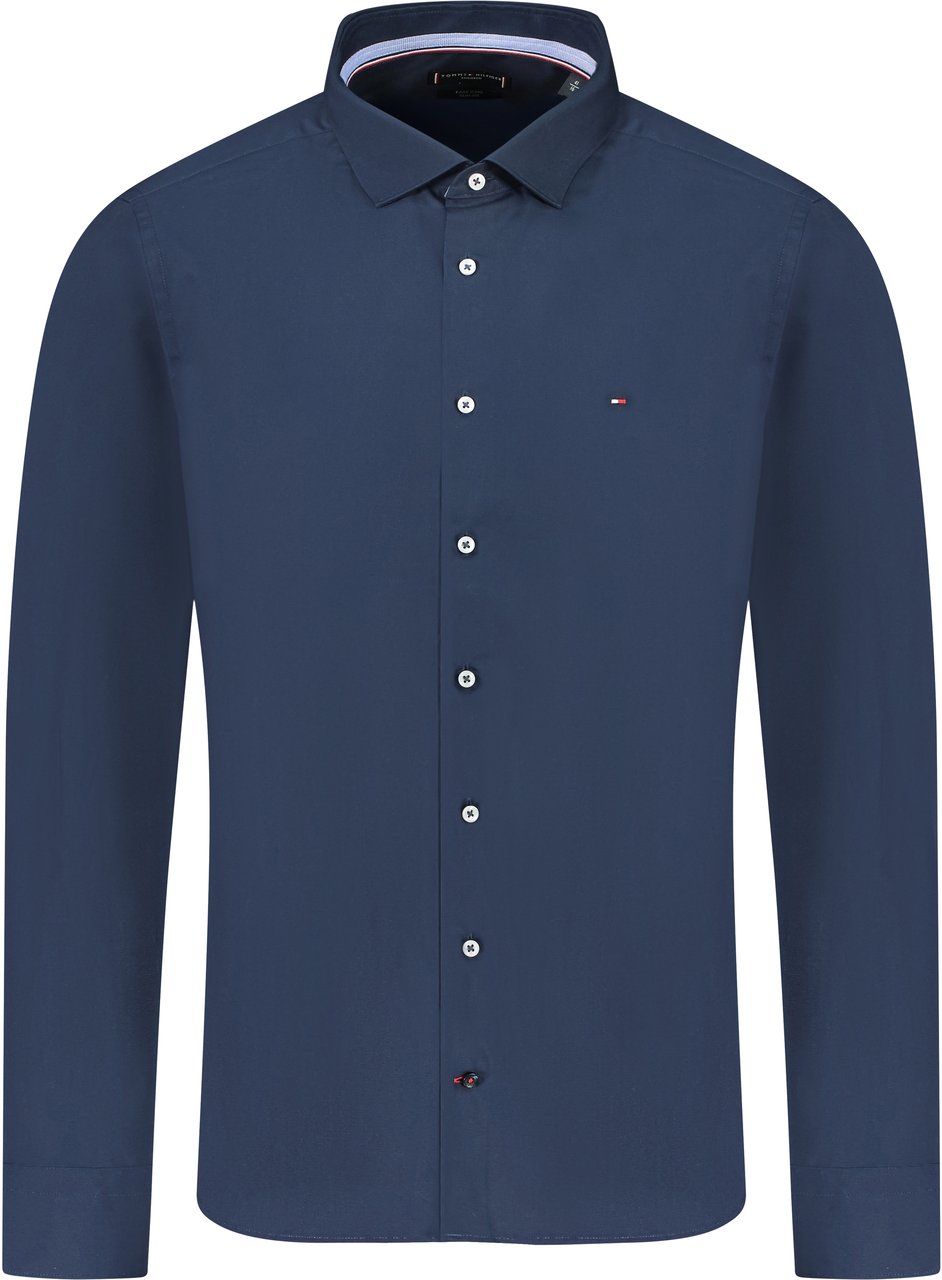 Tommy Hilfiger Overhemd Blauw Blauw