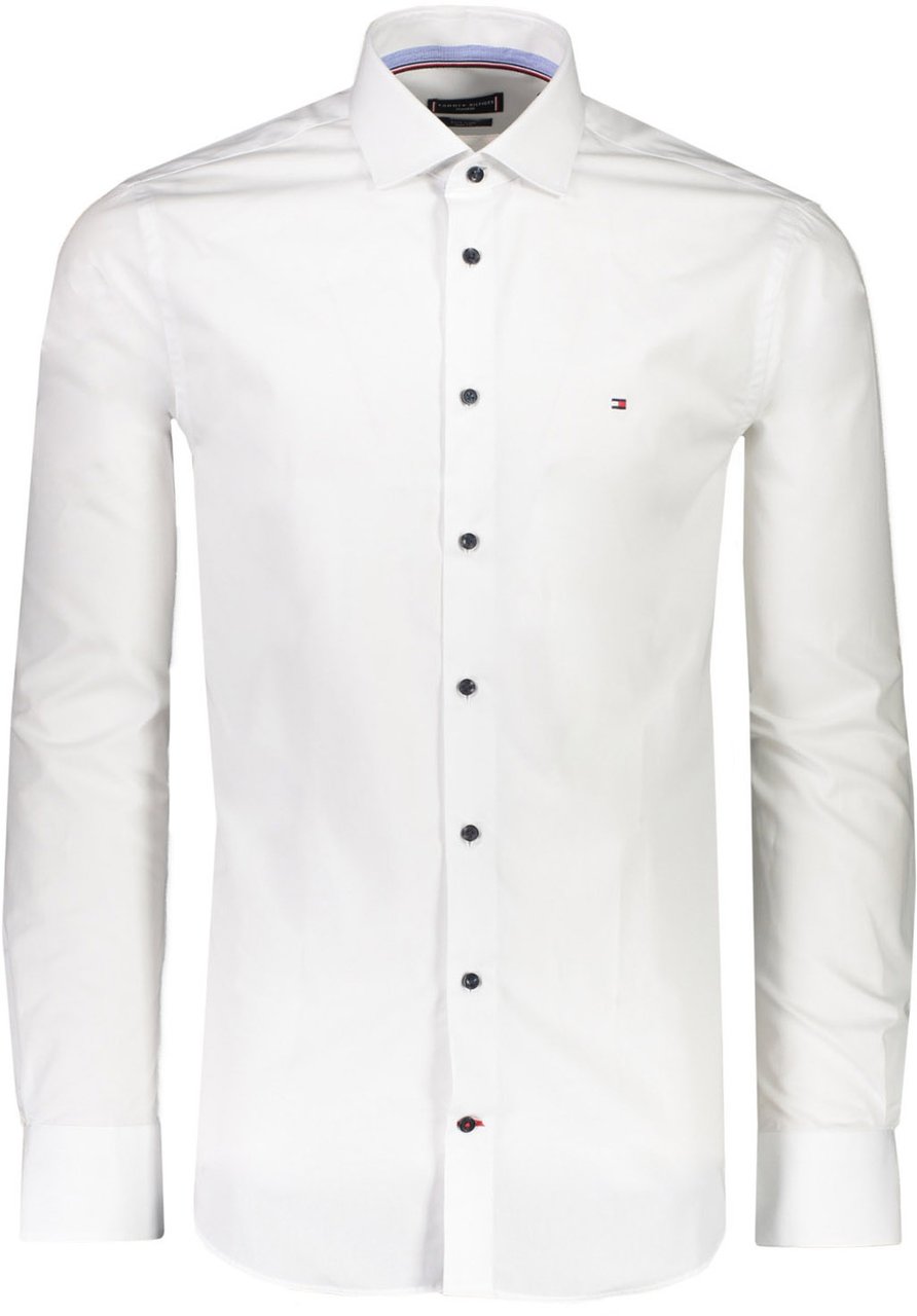 Tommy Hilfiger Overhemd Wit Wit