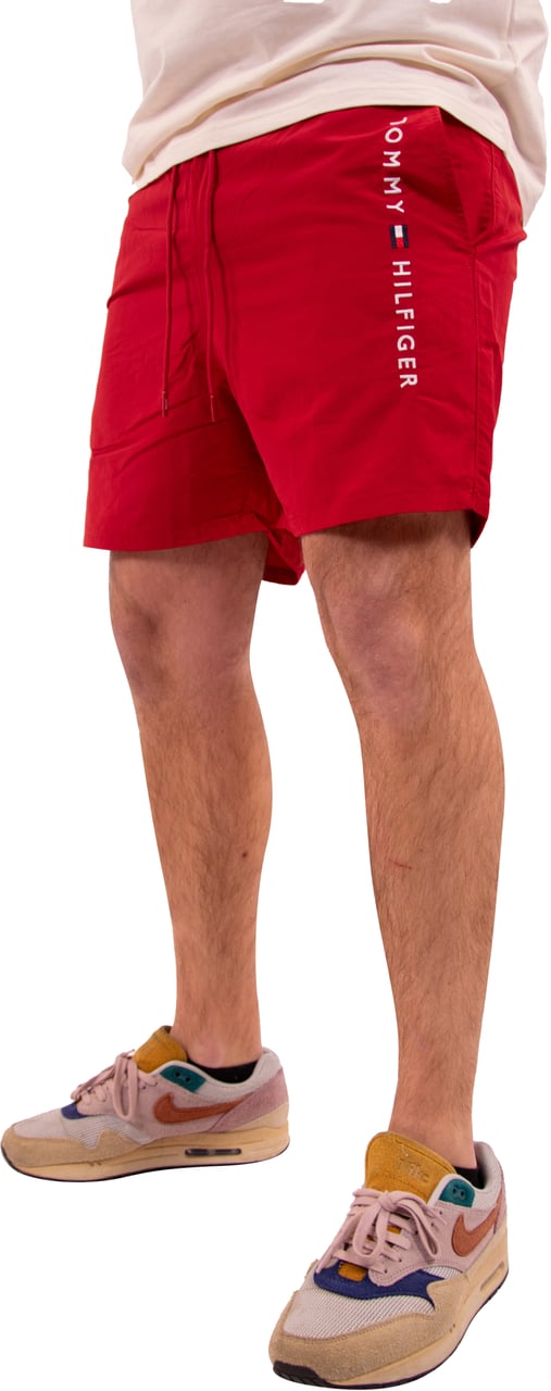 Tommy Hilfiger Tommy Hilfiger Medium Drawstring Zip Pocket Rood