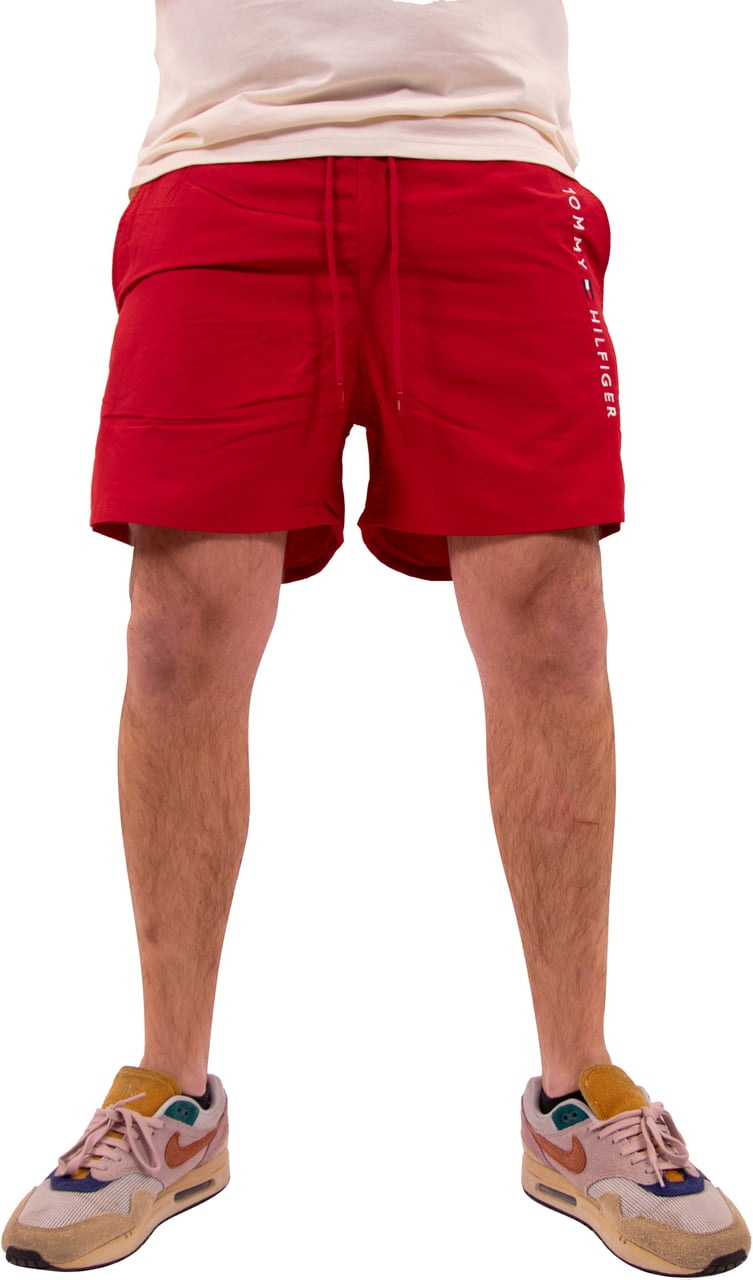 Tommy Hilfiger Tommy Hilfiger Medium Drawstring Zip Pocket Rood