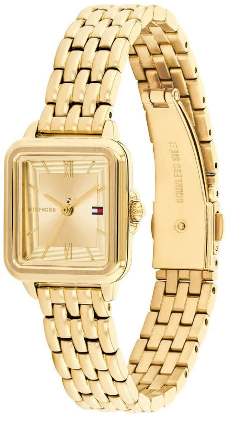 Tommy Hilfiger Tommy Hilfiger Horloge TH1782832 Mia Geelgouden Plating Quartz 24x22.5mm Goud