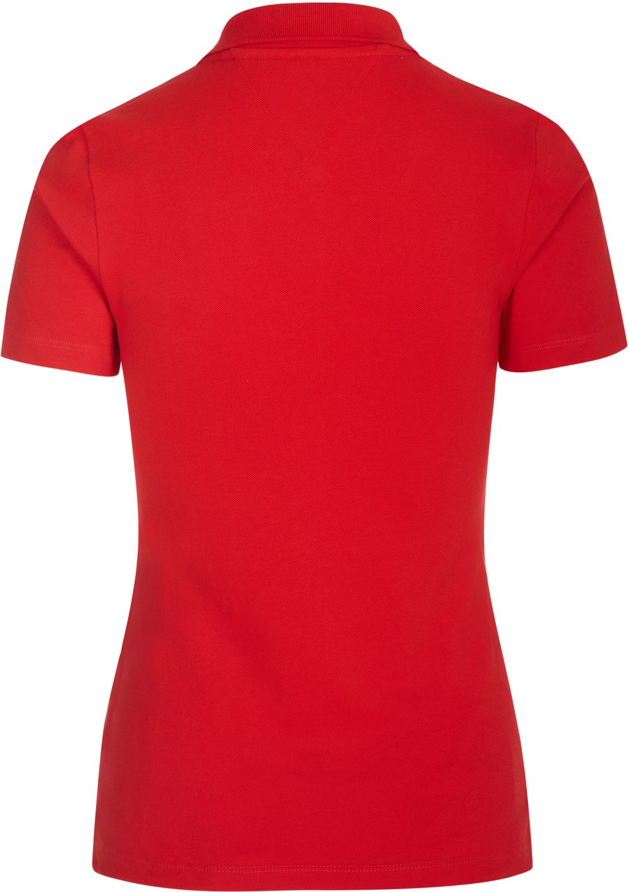 Tommy Hilfiger 1985 SLIM PIQUE Polohemd rot Rood