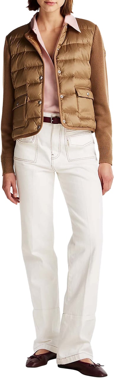 Tommy Hilfiger Knitted Donsjas Beige