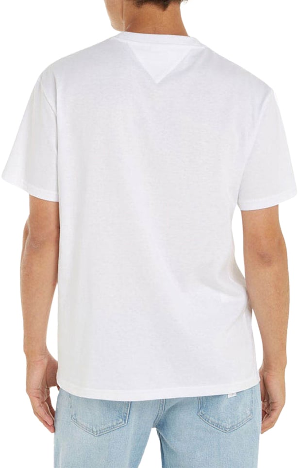 Tommy Jeans Tommy Jeans Reg Spray Pop Color Tee Ext Wit