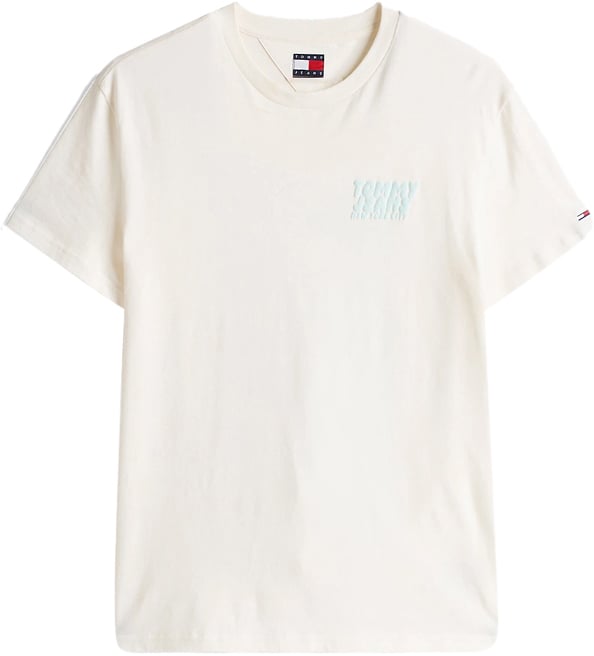 Tommy Jeans Tommy Jeans Reg Bubble Back SS Tee Wit