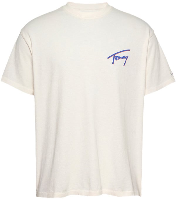 Tommy Jeans RLX Faded Graphic Tee Beige