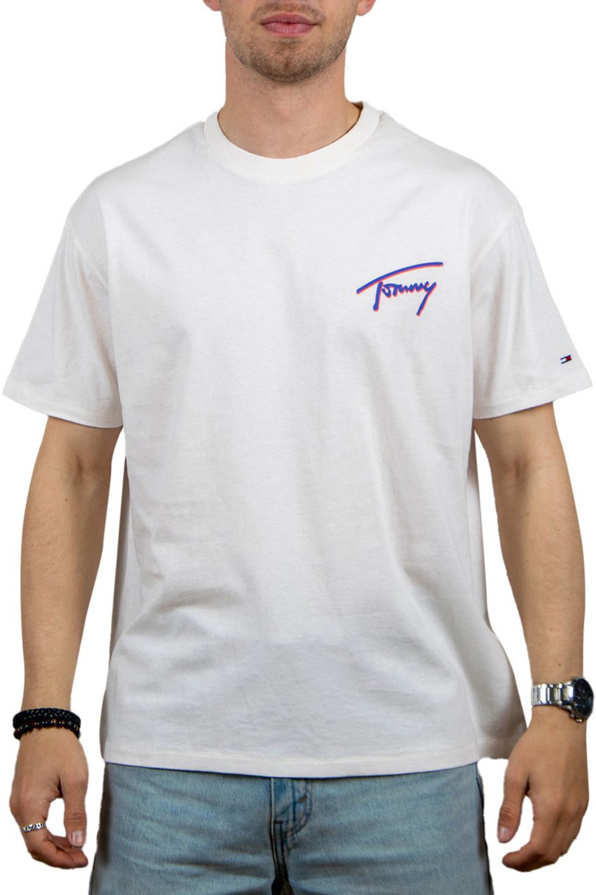 Tommy Jeans RLX Faded Graphic Tee Beige