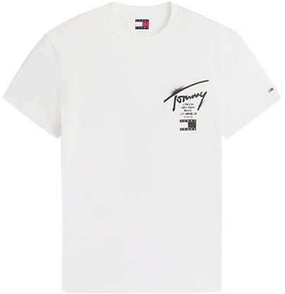 Tommy Jeans Tommy Jeans Reg City Sign SS Tee Ext Beige