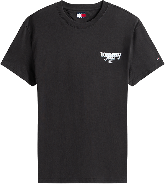 Tommy Jeans Tommy Jeans TJM Reg Signature City Tee Zwart