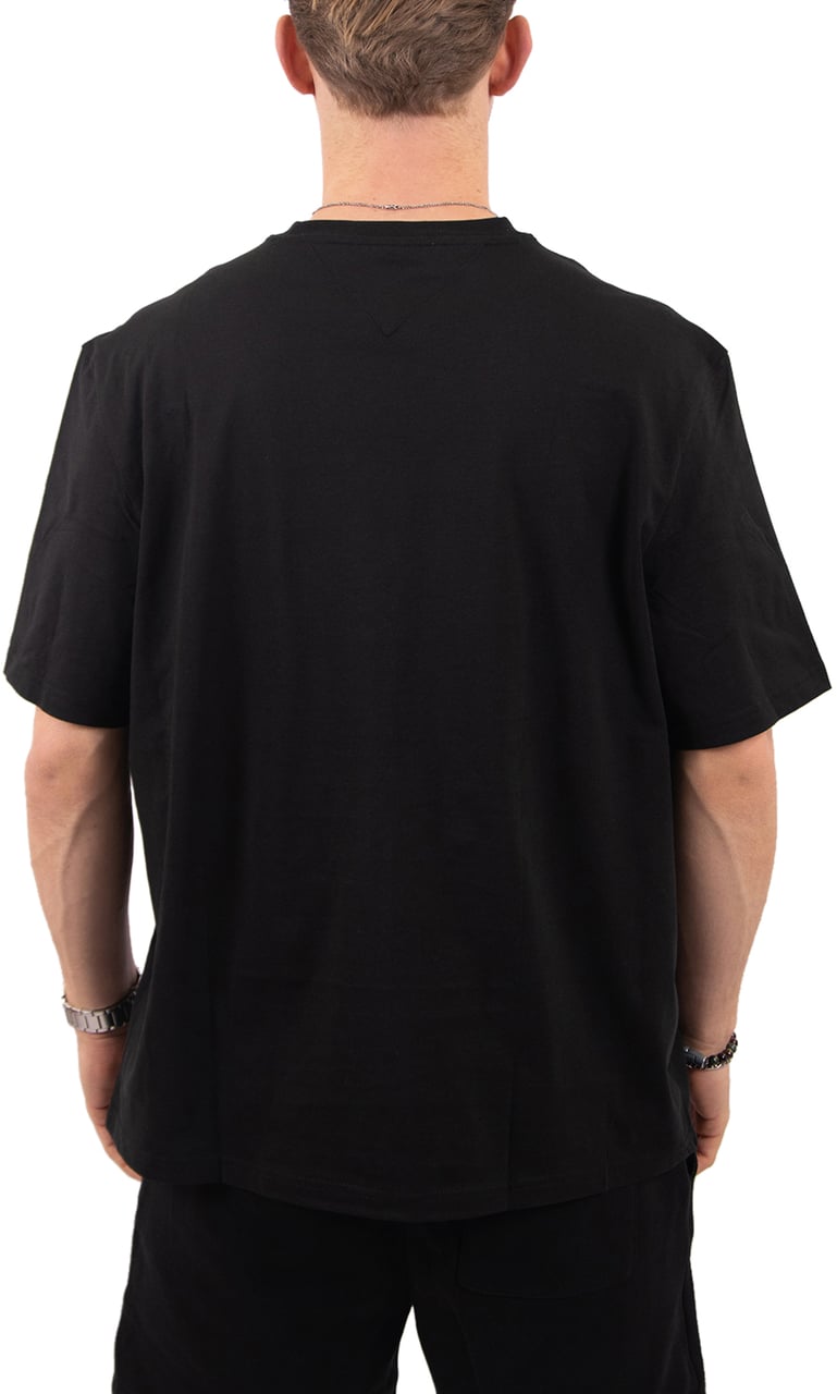 Tommy Jeans 90S TJ Block SS Tee Zwart
