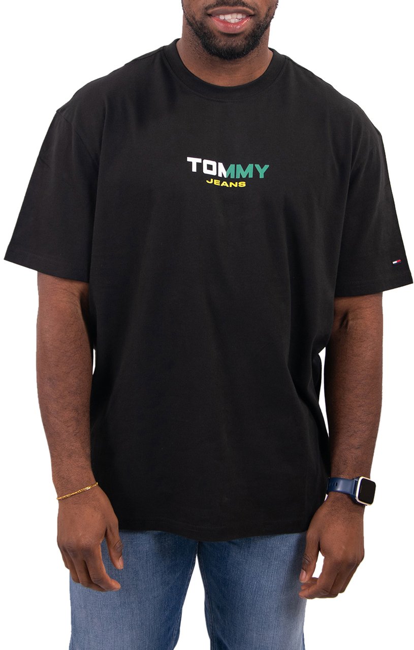 Tommy Jeans Tommy Jeans Rlx LA Backprint SS Tee Ext Zwart