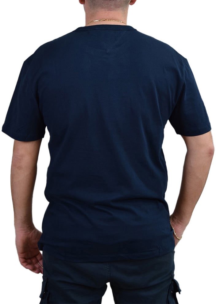 Tommy Jeans Reg Badge Tee Blauw